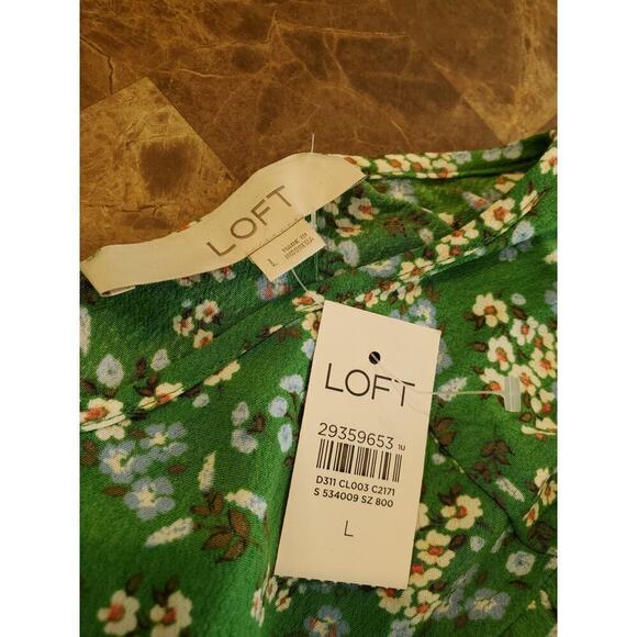 NWT Rayon Loft Popover top Large‎ - Picture 6 of 6